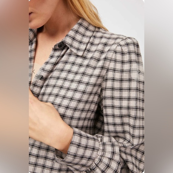 Rails Angelica Shirt Malt Onyx flannel button down - Picture 10 of 14
